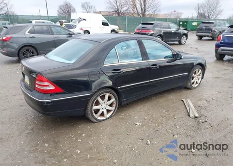2003 Mercedes-Benz C 320 Sport from USA, damaged, VIN WDBRF84J13F428781